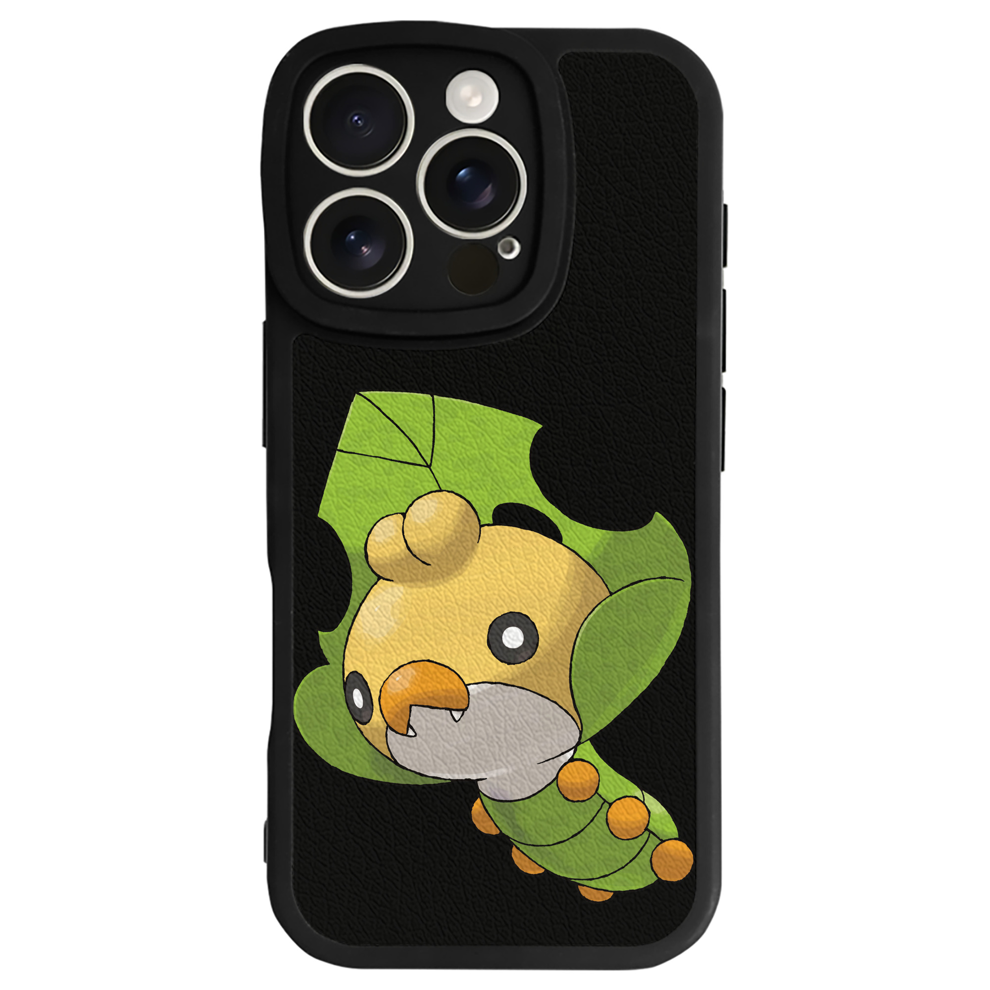 （画像用） ポケットモンスター Pokémon 【iPhone 16シリーズ対応】シリコンスマホケース（レザー調） 材質：シリコン